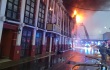 Požár v nočním klubu Teatre v Murcii na jihovýchodě Španělska, při kterém 1. října 2023 zemřelo nejméně 13 lidí. Snímek poskytnutý hasiči.