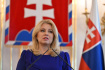 Prezidentka Zuzana Čaputová se 2. října 2023 v Bratislavě vyjádřila k výsledkům voleb.