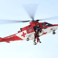 Ilustrační foto - Záchranářský vrtulník/helikoptéra - ilustrační foto