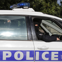 Ilustrační foto - Vůz francouzské policie - ilustrační foto.