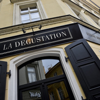 Pražská restaurace La Degustation Boheme Bourgeoise (na snímku z 27. března 2018).