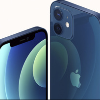Představení chytrých telefonů iPhone 12 od společnosti Apple na snímku z 13. října 2020.