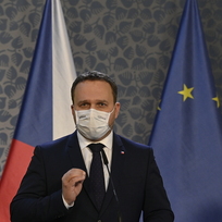 Ilustrační foto - Ministr práce a sociálních věcí Marian Jurečka vystoupil 5. ledna 2022 na tiskové konferenci po jednání vlády. 