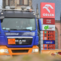 Ilustrační foto - Ceny pohonných hmot na čerpací stanici  Orlen v polské Bogatyni nedaleko Hrádku nad Nisou na Liberecku.