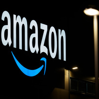 Logo společnosti Amazon.