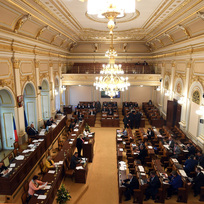Ilustrační foto - Schůze Poslanecké sněmovny 29. dubna 2022 v Praze.