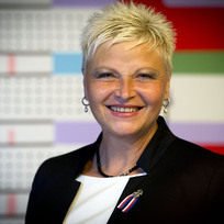 Českou obec sokolskou povede i další tři roky starostka Hana Moučková (na snímku ze 14. června 2018), rozhodli delegáti na sjezdu. Bude to její páté funkční období.