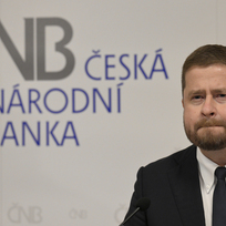Guvernér České národní banky Aleš Michl, 4. srpna 2022, Praha.