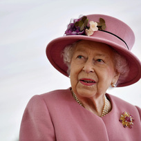 Ilustrační foto - Britská královna Alžběta II. na snímku z 15. října 2020.