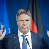 Ilustrační foto - Německý ministr hospodářství Robert Habeck na snímku z 15. září 2022. 