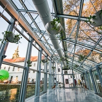  Slavnostní otevření obnoveného Mendelova skleníku v areálu augustiniánského opatství 12. listopadu 2022. na Starém Brně. 