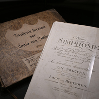 Pětidenní výstava notového rukopisu Ludwiga van Beethovena, který dosud uchovávalo Moravské zemské muzeum ve svých sbírkách, 30. listopadu 2022, Brno.