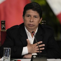 Bývalý peruánský prezident Pedro Castillo na snímku z 11. října 2022.