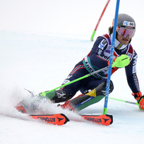 Světový pohár ve sjezdovém lyžování v Adelbodenu (Švýcarsko), slalom mužů, 8. ledna 2023.  Norský lyžař Lucas Braathen.