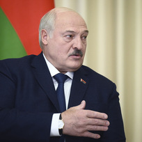 Běloruský prezident Alexandr Lukašenko, 17. února 2023. 