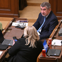 Předseda ANO Andrej Babiš na snímku z 21. února 2023.