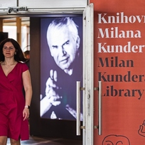 Slavnostní otevření Knihovny Milana Kundery, 1. dubna 2023, Moravská zemská knihovna Brno.  