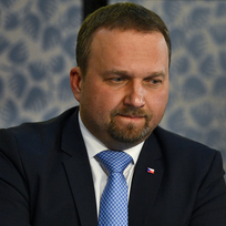 Vicepremiér, ministr práce a sociálních věcí a šéf KDU-ČSL Marian Jurečka, na snímku z 11. května 2023.