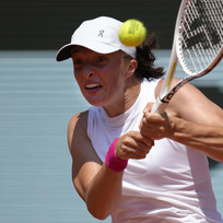 Tenisový turnaj French Open, 7. června 2023, Paříž. Polská tenistka Iga Šwiateková.