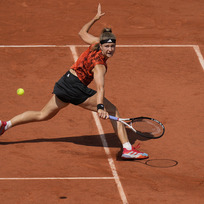 Tenisový turnaj French Open, 8. června 2023, Paříž. Česká tenistka Karolína Muchová.