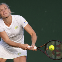 Tenisový Wimbledon v Londýně (tráva, dotace 44,7 milionu liber): Ženy: Dvouhra - 1. kolo, 3. července 2023. Kateřina Siniaková z Česka. 