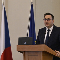 Ministr zahraničí Jan Lipavský, 28. srpna 2023.