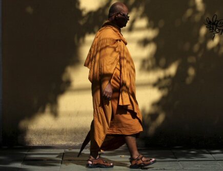 Ilustrační foto - Tibetský mnich - ilustrační foto.