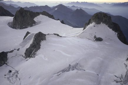 Le Mont Blanc, la plus haute montagne de l’Union européenne, a reculé d’un mètre en quatre ans
