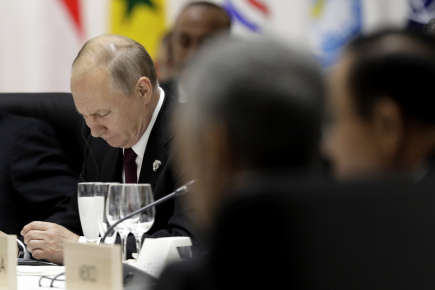 Le président russe Poutine n’arrivera pas au sommet du G20 à Bali