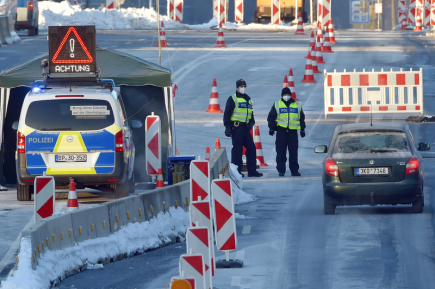 Deutschland hat wegen Coronavirus die Grenzkontrollen zu Tschechien erneuert