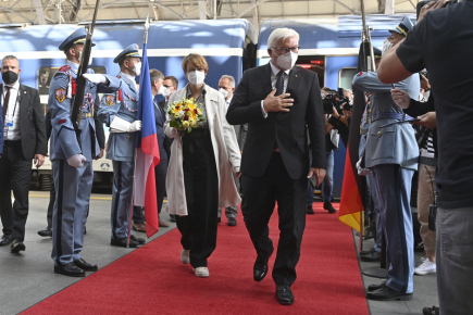 Bundespräsident Steinmeier kommt zu einem dreitägigen Besuch nach Prag