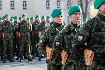 V Brně dnes zazní slavnostní vojenská přísaha
