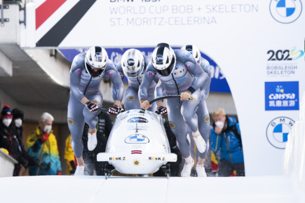 Das tschechische Viererteam mit den Newcomern schloss die SP-Saison in St. Moritz auf dem 20. Platz ab