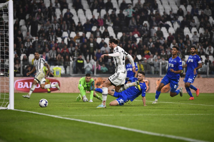 La Juventus ha battuto l’Empoli 4-0 nel pre-partita, Rabiot ha segnato una doppietta