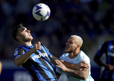 I calciatori dell’Inter vincono 3:2 a Bergamo, Džeko segna una doppietta