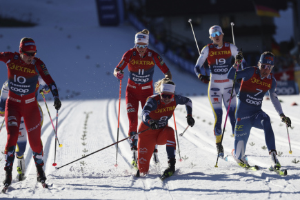 Lo sciatore Beranová è stato nella finale SP sprint per la seconda volta, finendo di nuovo sesto