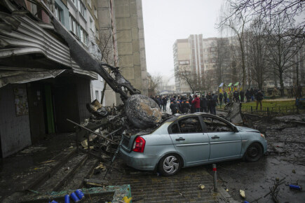 Après l’écrasement de l’hélicoptère, la direction du ministère de l’Intérieur, y compris le ministre, est décédée près de Kyiv