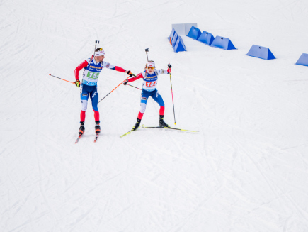 Voborníková e Krčmář sono arrivate quattordicesime nel doppio misto, il vincitore norvegese ha spostato il record