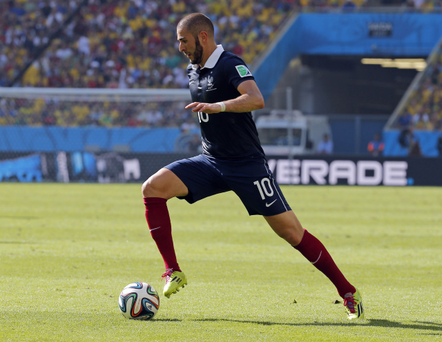 Ilustrační foto - Francouzský fotbalista Karim Benzema.