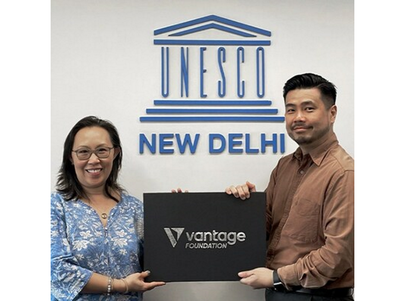 Nadace Vantage Foundation podporuje vzdělávací aktivity regionální kanceláře UNESCO pro jižní Asii v indickém Novém Dillí