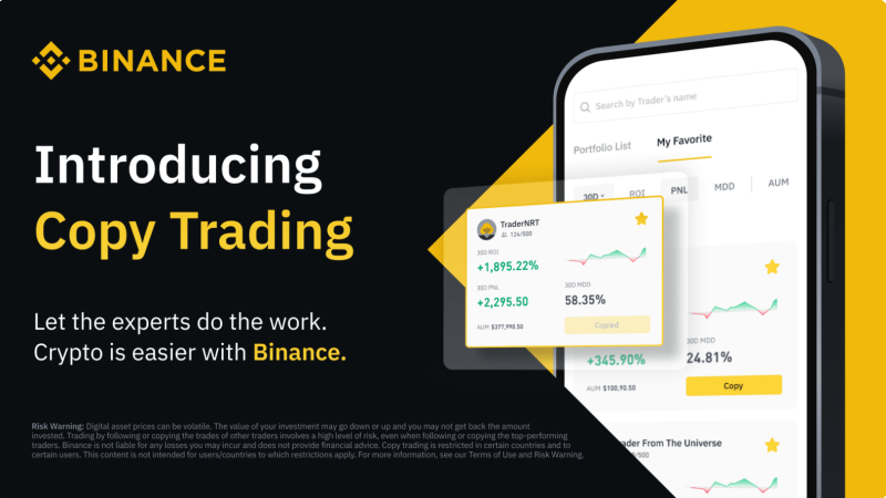 Binance oznámila rozšíření automatizovaných nástrojů pro obchodní strategie a spuštění Spot Copy Trading