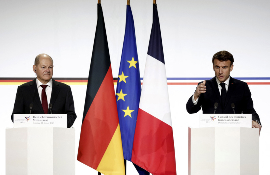 Die Zukunft Europas liege im Bündnis zwischen Frankreich und Deutschland, sagte Scholz
