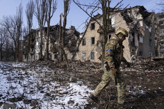 Ruské ostřelování Avdijivky zabilo dva civilisty včetně nemluvněte