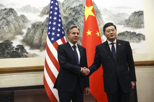 Ministr zahraničí USA Blinken příští týden odcestuje na třídenní návštěvu Číny