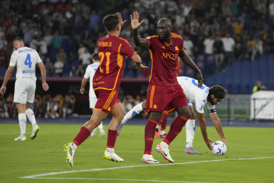 L’AS Roma ha vinto per la prima volta in campionato, battendo l’Empoli nello scorso 7:0