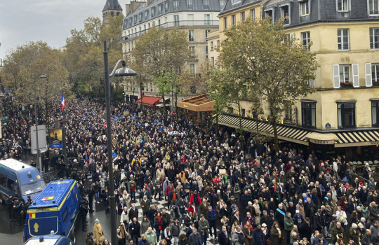 Plus de 180 000 personnes ont participé à des manifestations contre l’antisémitisme en France