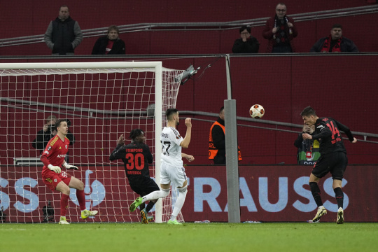 Schick a propulsé Leverkusen en quarts de finale de la Ligue Europa avec deux buts inscrits