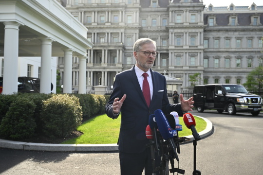 Český premiér Fiala začíná s jednáními v americkém Kongresu