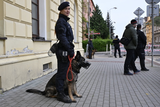 Policie hlídá soud v Chomutově, bude jednání se Zítkem
