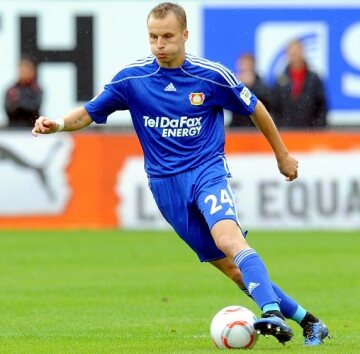 Fotbalista Leverkusenu Michal Kadlec.